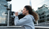 A woman exercising to increase her HRV