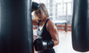 A woman improving her HRV through exercise