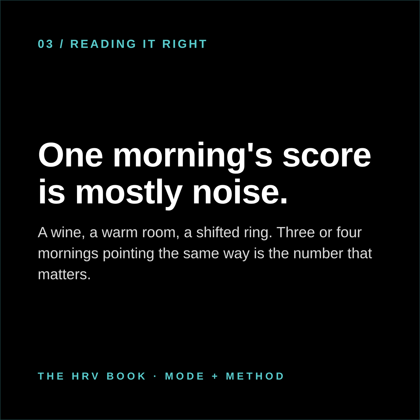 The HRV Book: What Your Wearable is Actually Telling You and What You Can Do About It!