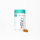 Bottle of HRV+ supplement pills